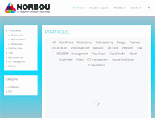 Tablet Screenshot of norbou.com